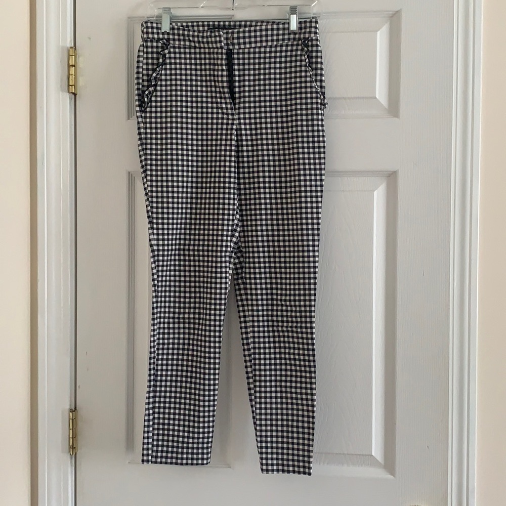 Zara gingham pants